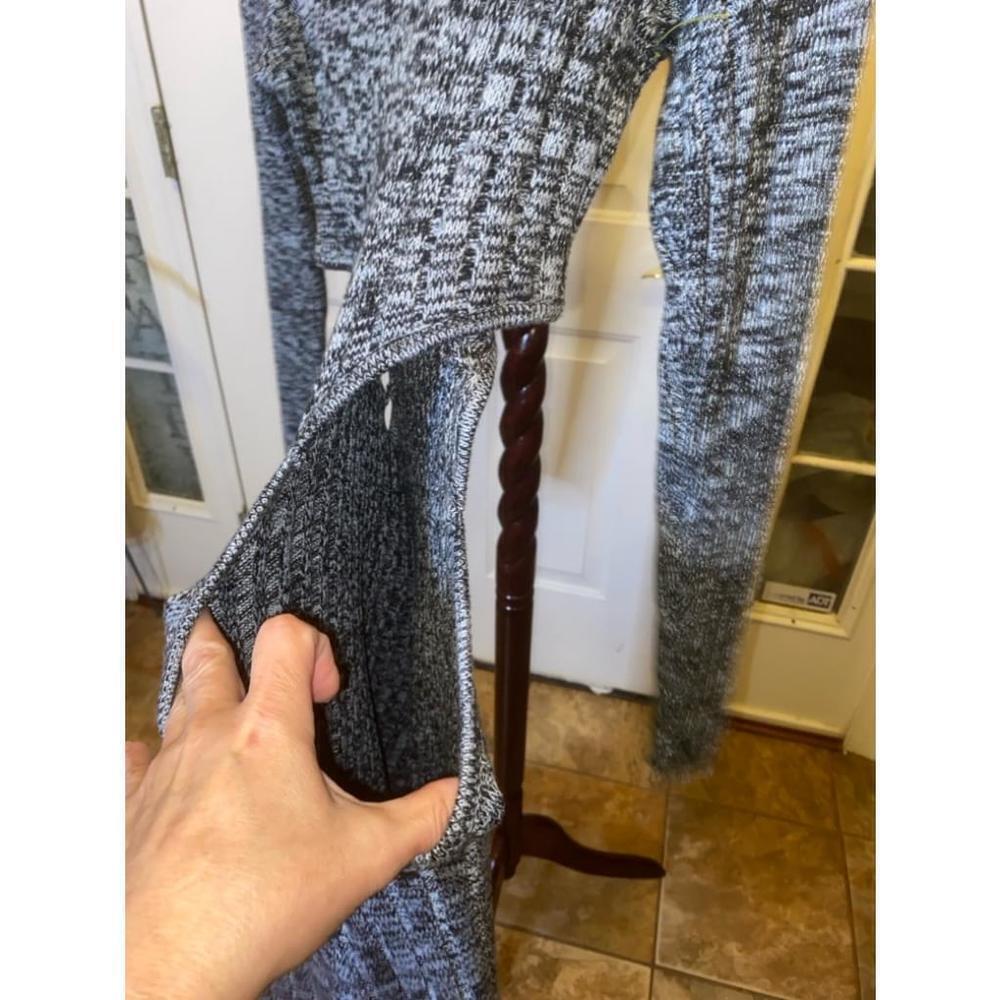 AFRM grey sweater dress with cut-out sides size 2X - Picture 4 of 6